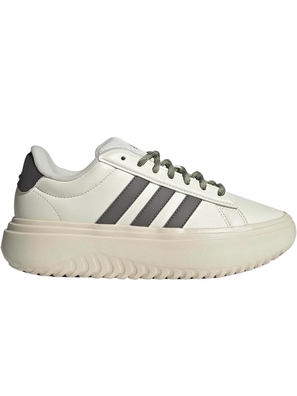 Adidas Womens Grand Court Platform Sneakers Shoes Casual